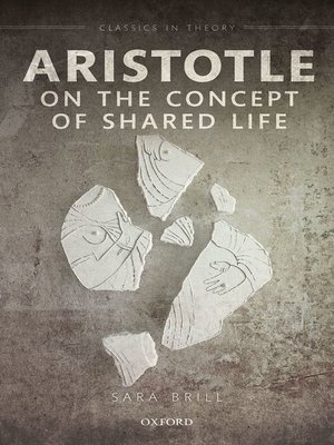 cover image of Aristotle on the Concept of Shared Life